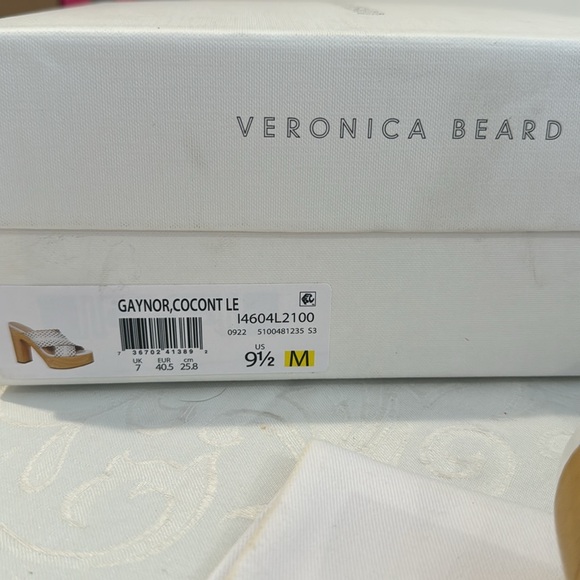 Veronica Beard “Gaynor” Sandals. Ladies 9.5. - Picture 12 of 15